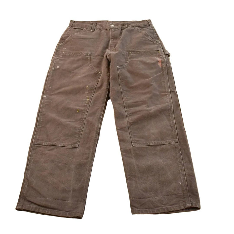 Vintage 2000s Carhartt Double Knee Canvas Pants Men's 32 x 29 from propervintagecanada