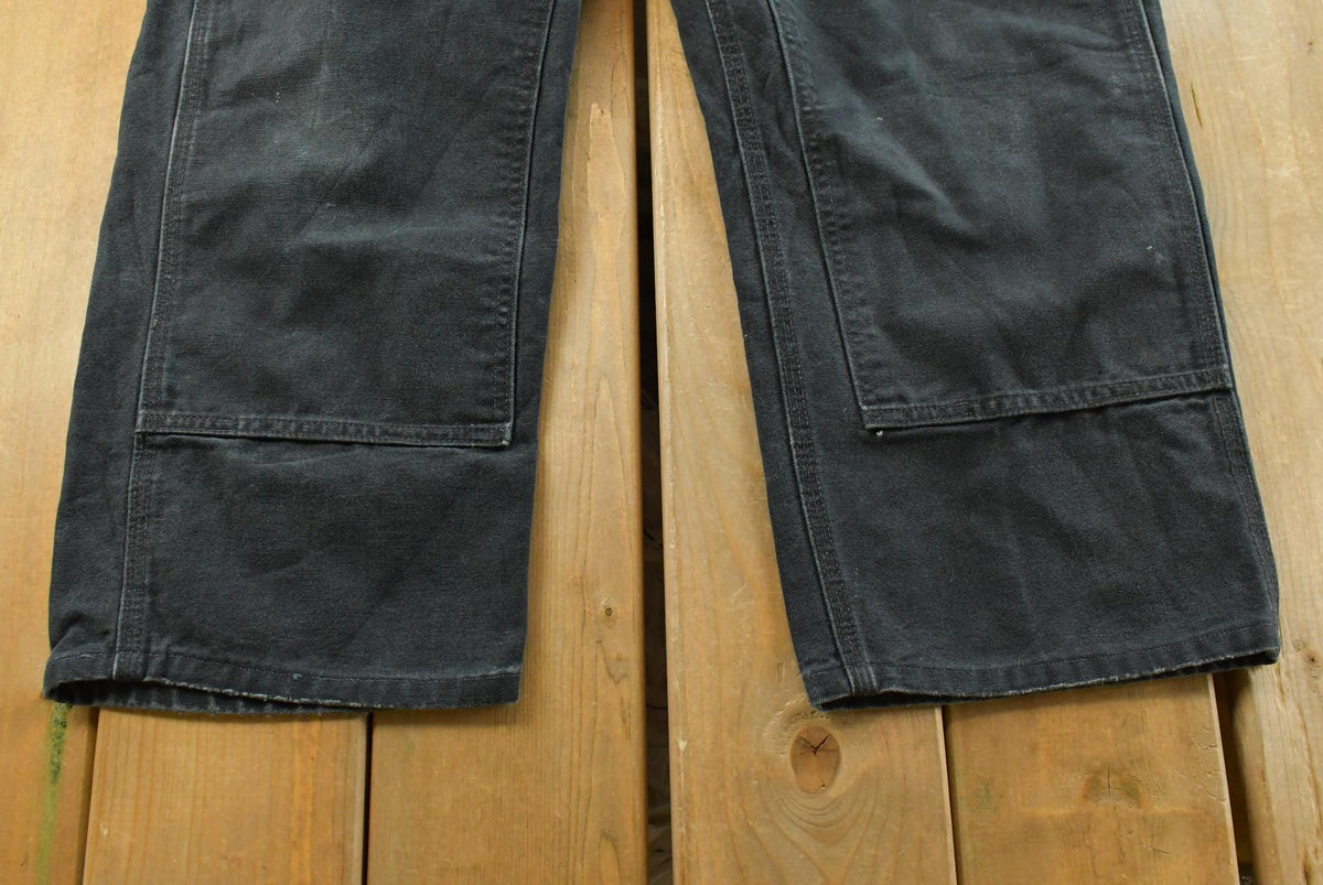 Vintage 2000s Carhartt Double Knee Denim Black Jeans Men's 36 x 25.5 from propervintagecanada