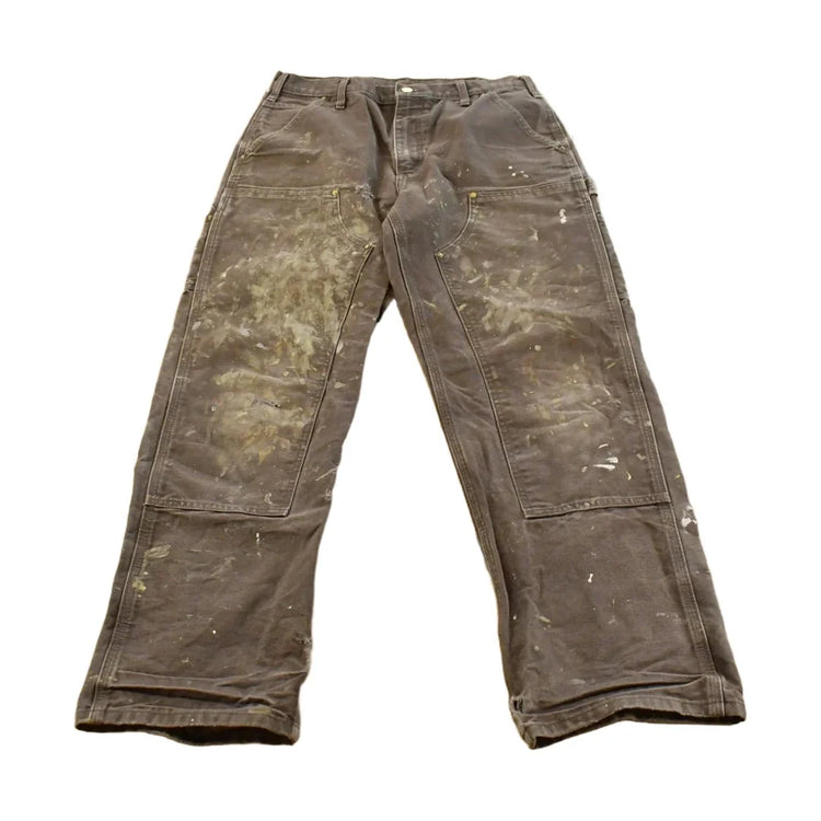 Vintage 2000s Carhartt Double Knee Work Pants Men's 32 x 31 from propervintagecanada