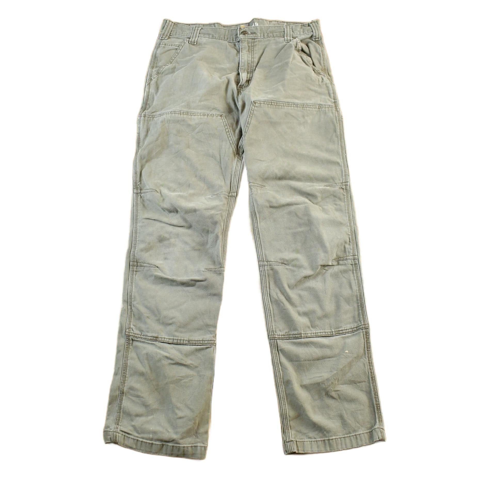 Vintage 2000s Carhartt Double Knee Work Pants Men's 34 x 34 from propervintagecanada