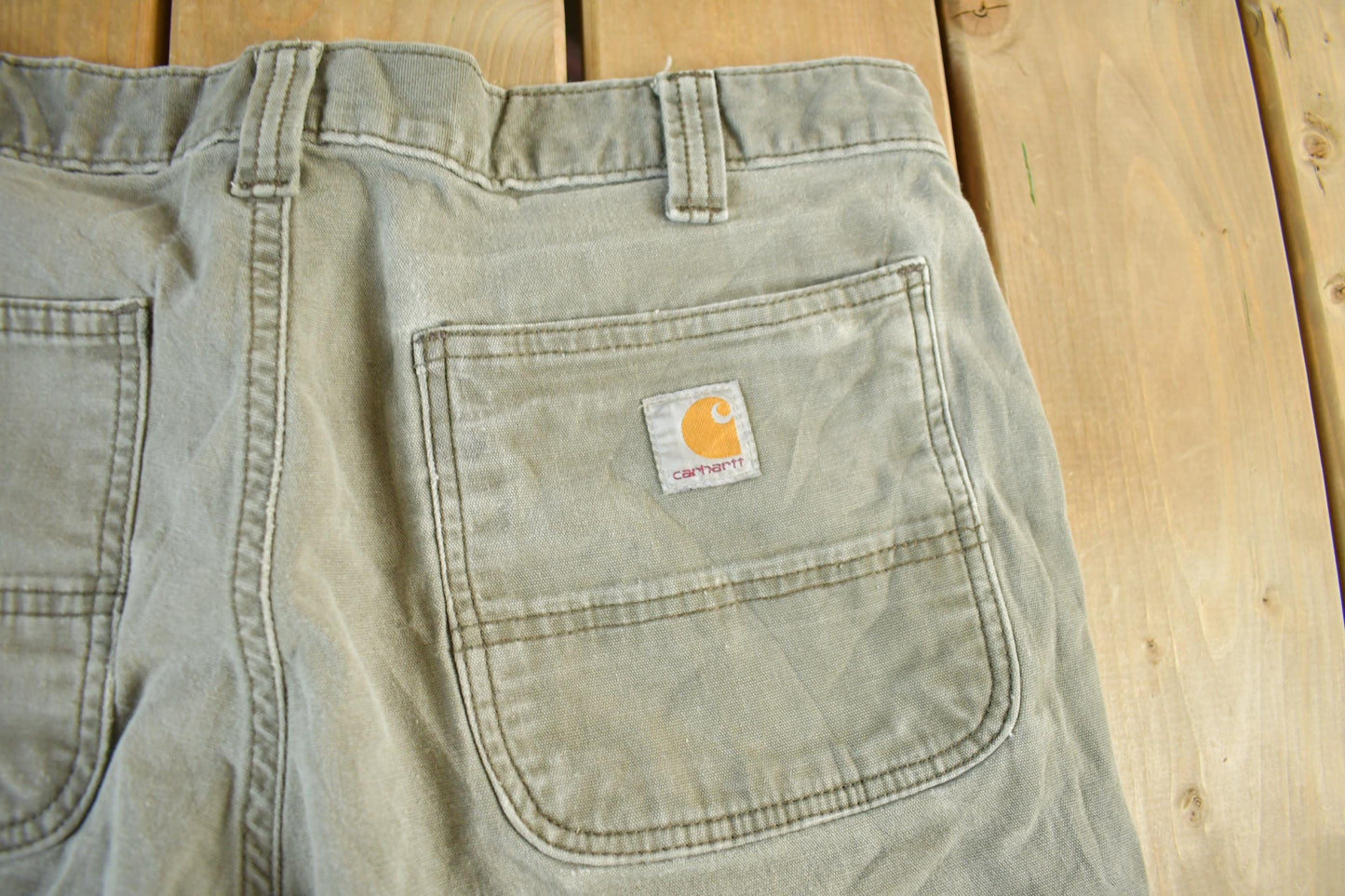 Vintage 2000s Carhartt Double Knee Work Pants Men's 34 x 34 from propervintagecanada