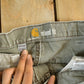 Vintage 2000s Carhartt Double Knee Work Pants Men's 34 x 34 from propervintagecanada