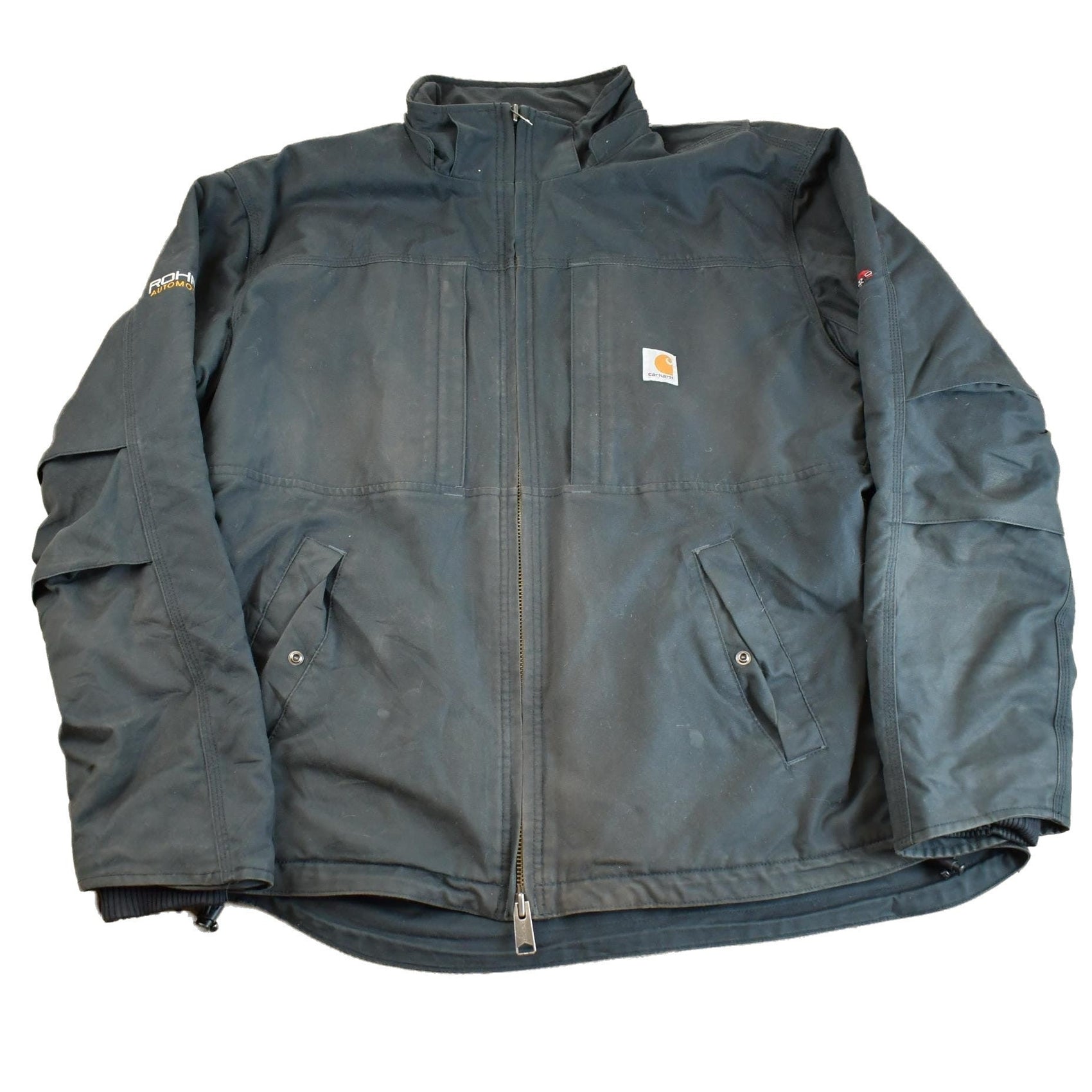 Vintage 2000s Carhartt Embroidered Work Jacket Men's XL