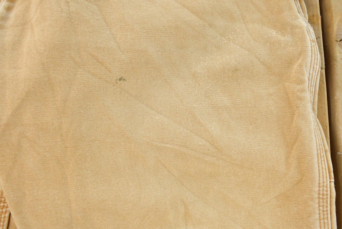 Vintage 2000s Carhartt Flannel Lined Canvas Work Pants Men's 37 x 31 from propervintagecanada