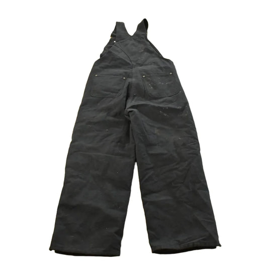 Vintage 2000s Carhartt Insulated Double Knee Canvas Bib Overalls Women's 32 x 26 from propervintagecanada