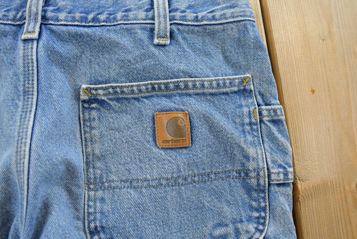 Vintage 2000s Carhartt Lined Work Jeans Men's 32 x 29 from propervintagecanada