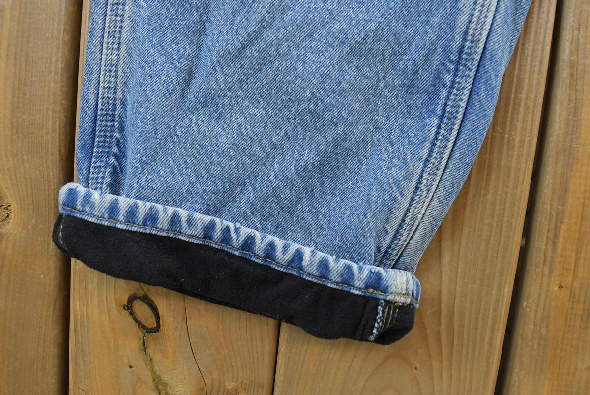 Vintage 2000s Carhartt Lined Work Jeans Men's 32 x 29 from propervintagecanada