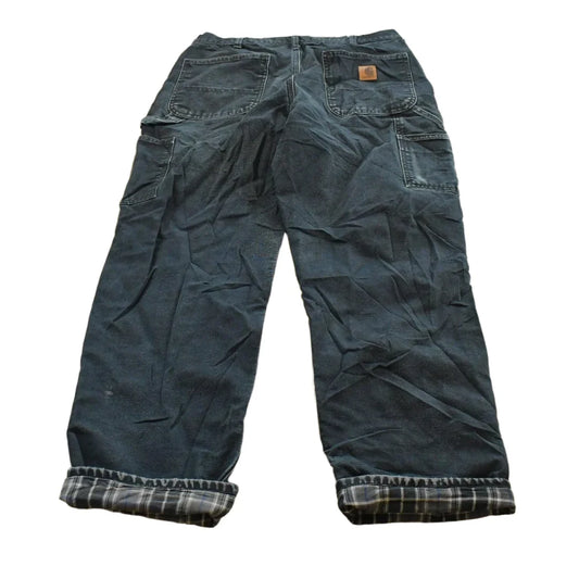 Vintage 2000s Carhartt Lined Work Jeans Men's 32 x 31 from propervintagecanada