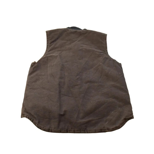 Vintage 2000s Carhartt Quilted Lined Vest Jacket Men's S / Y2K Workwear / Sun Fading / Faded / 00s Outdoorsman from propervintagecanada