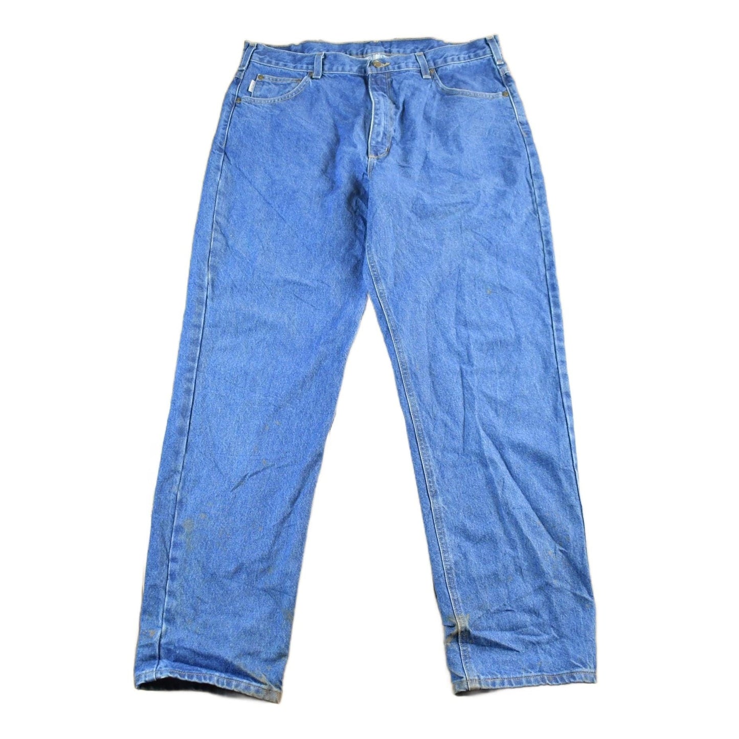 Vintage 2000s Carhartt Relaxed Fit Denim Work Jeans Men's 38 x 32 from propervintagecanada