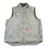 Vintage 2000s Carhartt Sun Faded Distressed Sherpa Lined Jacket Vest Mens Large from propervintagecanada