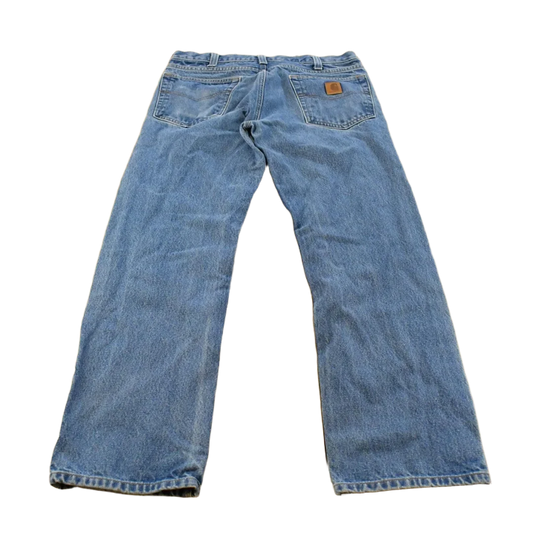 Vintage 2000s Carhartt Traditional Fit Denim Jeans Men's 33 x 31 from propervintagecanada