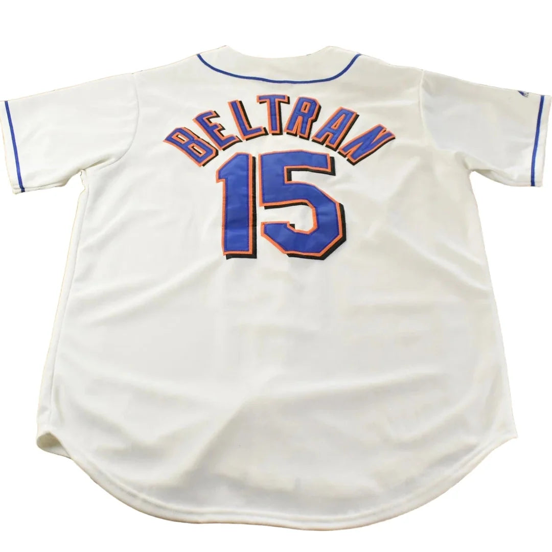 Vintage 2000s Carlos Beltran New York Mets Majestic MLB Jersey Men's Medium from propervintagecanada