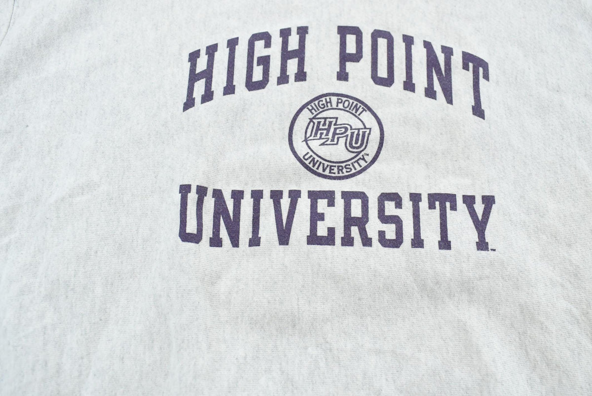 Vintage 2000s Champion Reverse Weave High Point University Collegiate Souvenir Crewneck Sweatshirt Men's L from propervintagecanada