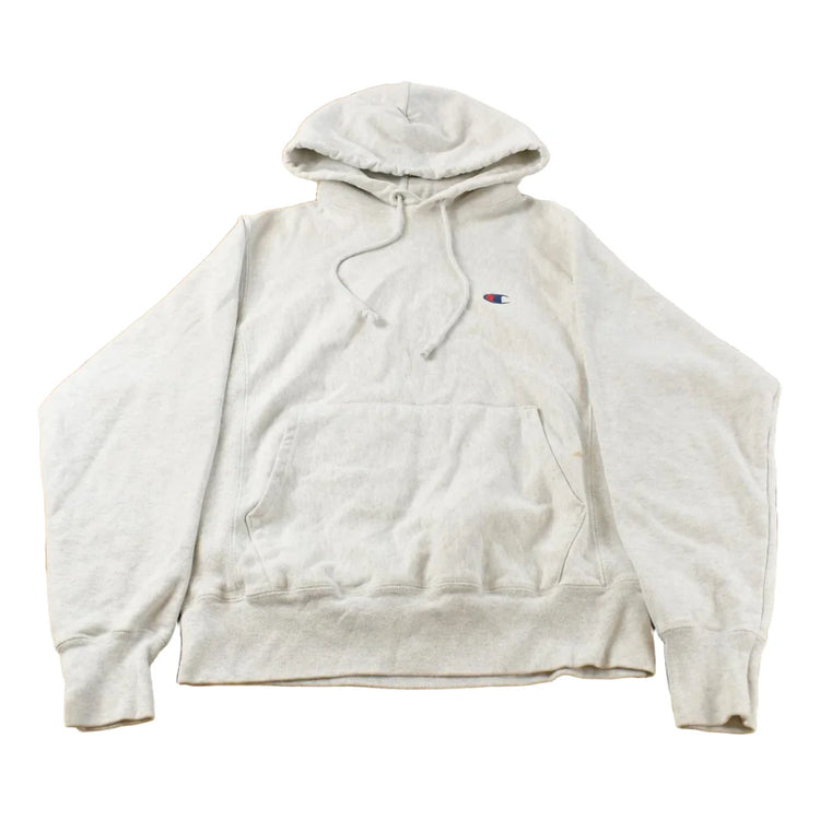 Vintage 2000s Champion Reverse Weave Hoodie Sweatshirt Men's Small from propervintagecanada