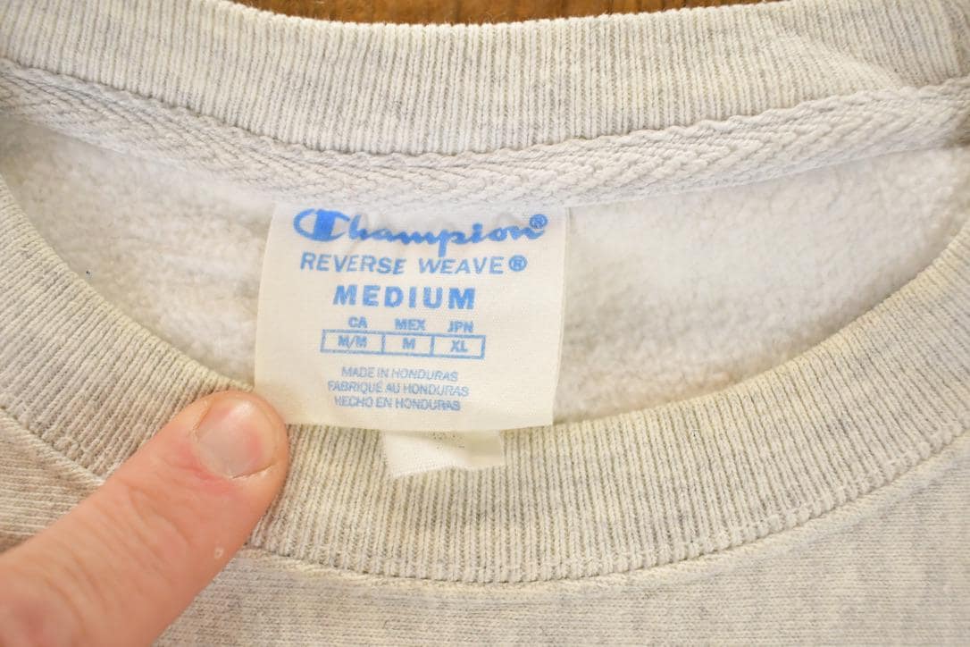 Vintage 2000s Champion Reverse Weave University Of Vermont Crewneck Men's M from propervintagecanada