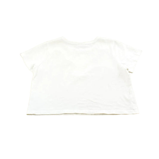 Vintage 2000s Champion Spellout T-Shirt Women's Cropped L from propervintagecanada