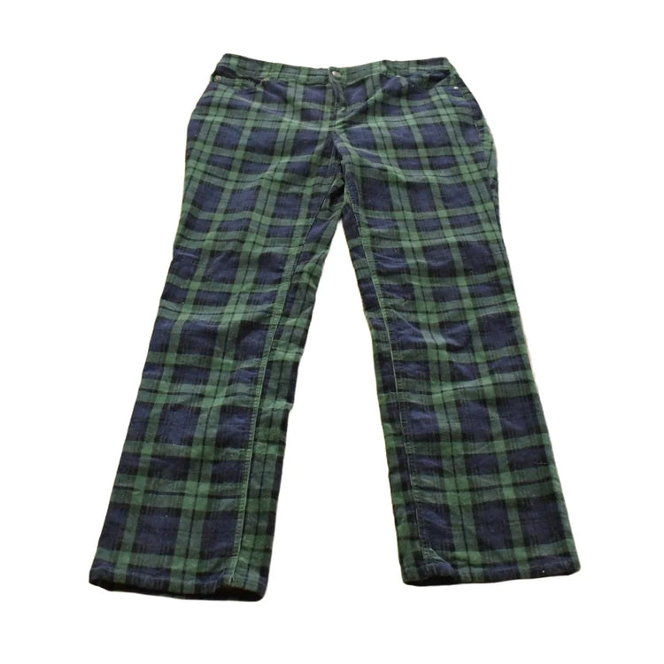 Vintage 2000s Charter Club Plaid Golf Pants Women's 34 x 30.5 from propervintagecanada