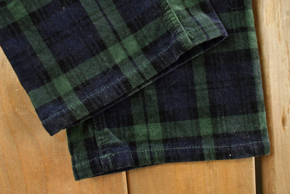 Vintage 2000s Charter Club Plaid Golf Pants Women's 34 x 30.5 from propervintagecanada