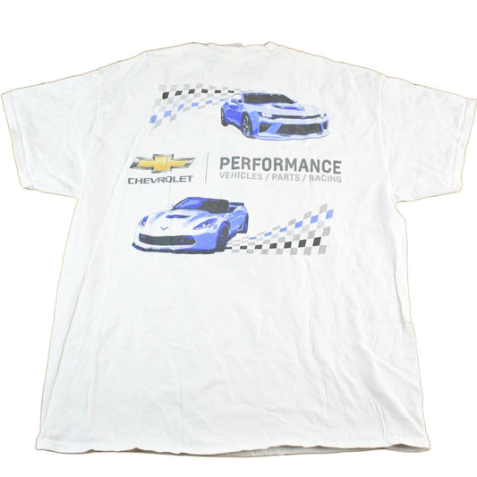 Vintage 2000s Chevrolet Racing T-Shirt Men's XL from propervintagecanada