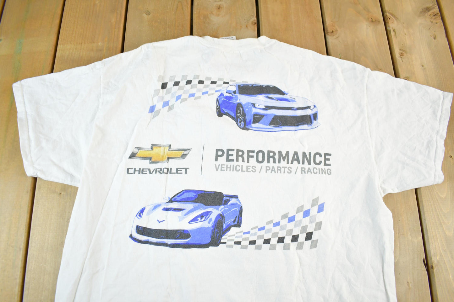 Vintage 2000s Chevrolet Racing T-Shirt Men's XL from propervintagecanada