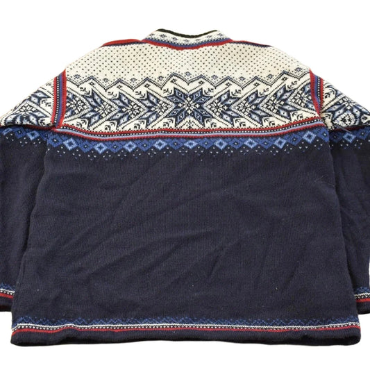 Vintage 2000s Dale Of Norway Wool Knit Abstract Pattern Sweater Men's XL from propervintagecanada