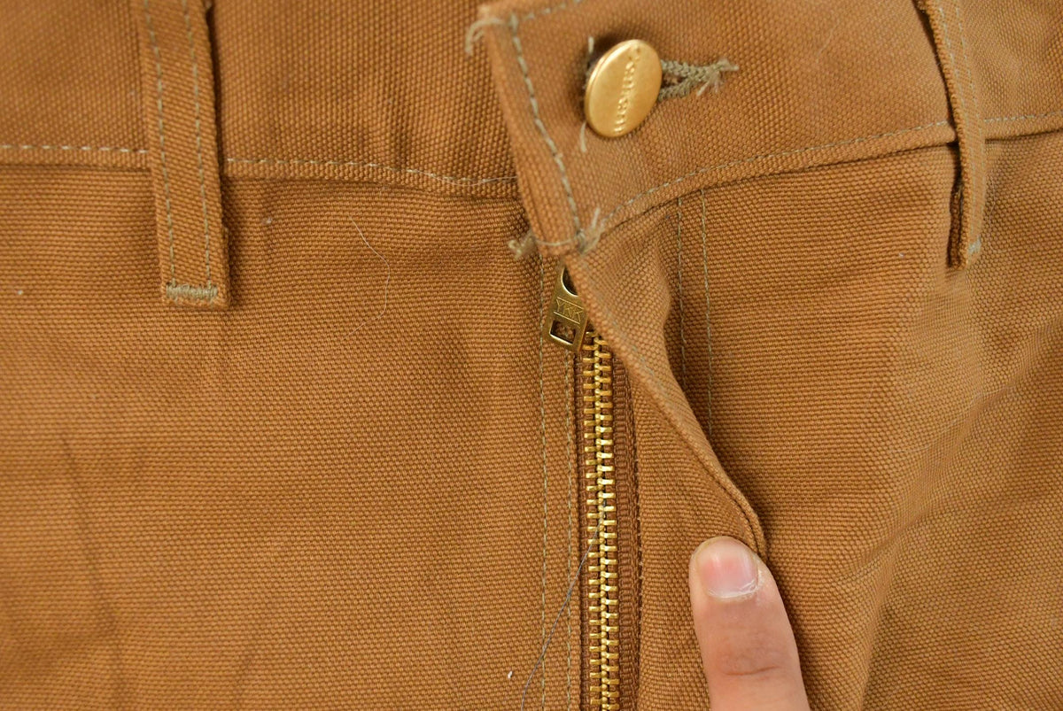 Vintage 2000s DEADSTOCK Carhartt Double Knee Canvas Pants Men's 44 x 29.5 from propervintagecanada
