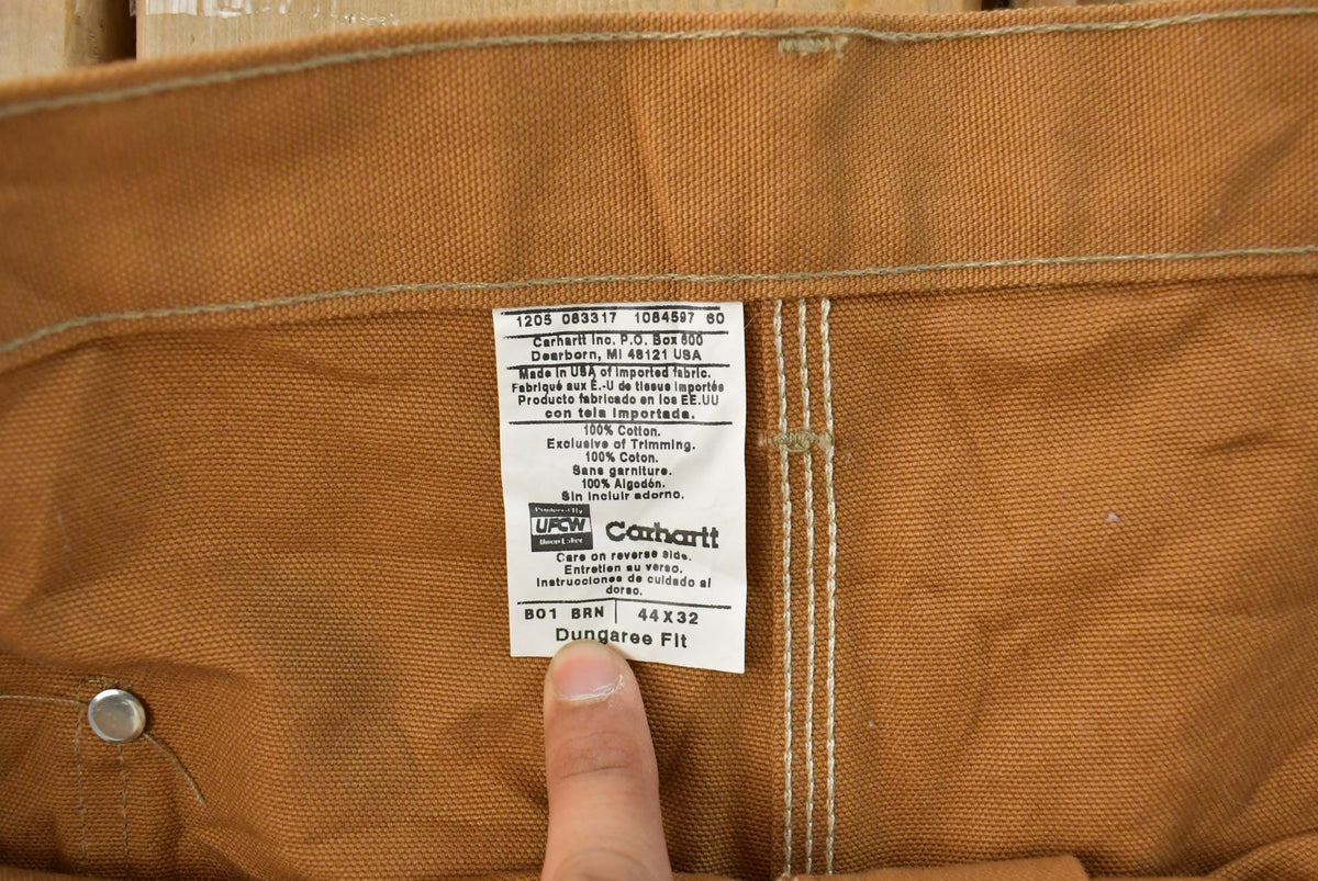 Vintage 2000s DEADSTOCK Carhartt Double Knee Canvas Pants Men's 44 x 29.5 from propervintagecanada