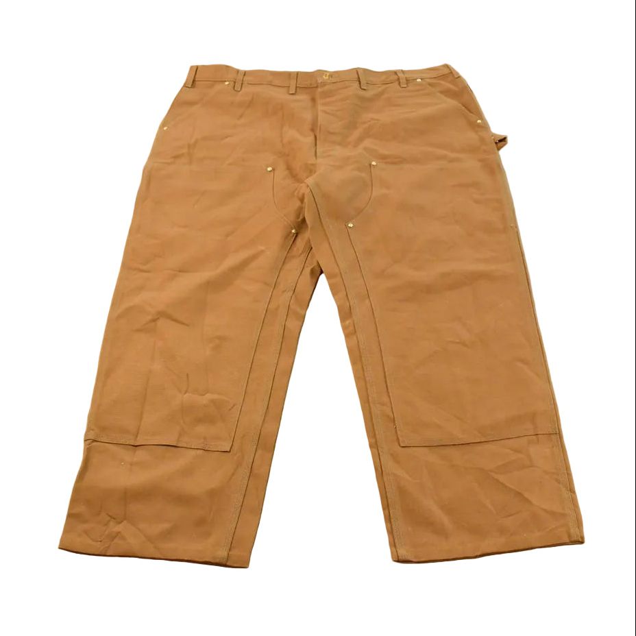 Vintage 2000s DEADSTOCK Carhartt Double Knee Canvas Pants Men's 44 x 29.5 from propervintagecanada