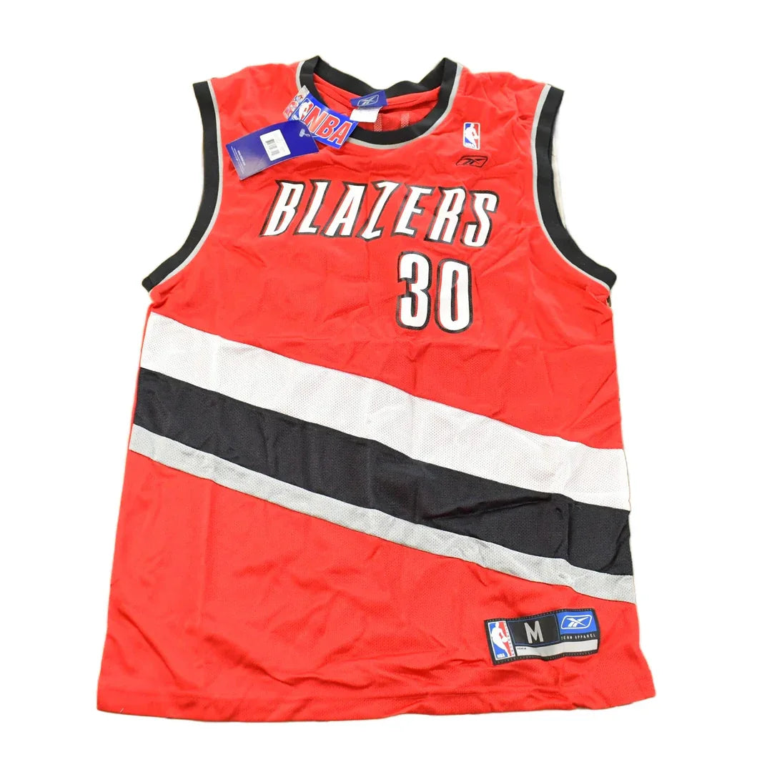 Vintage 2000s Deadstock Rasheed Wallace #30 Portland Trailblazers Reebok NBA Jersey Men's Medium / NBA Basketball / Sportswear / Y2K Jersey from propervintagecanada