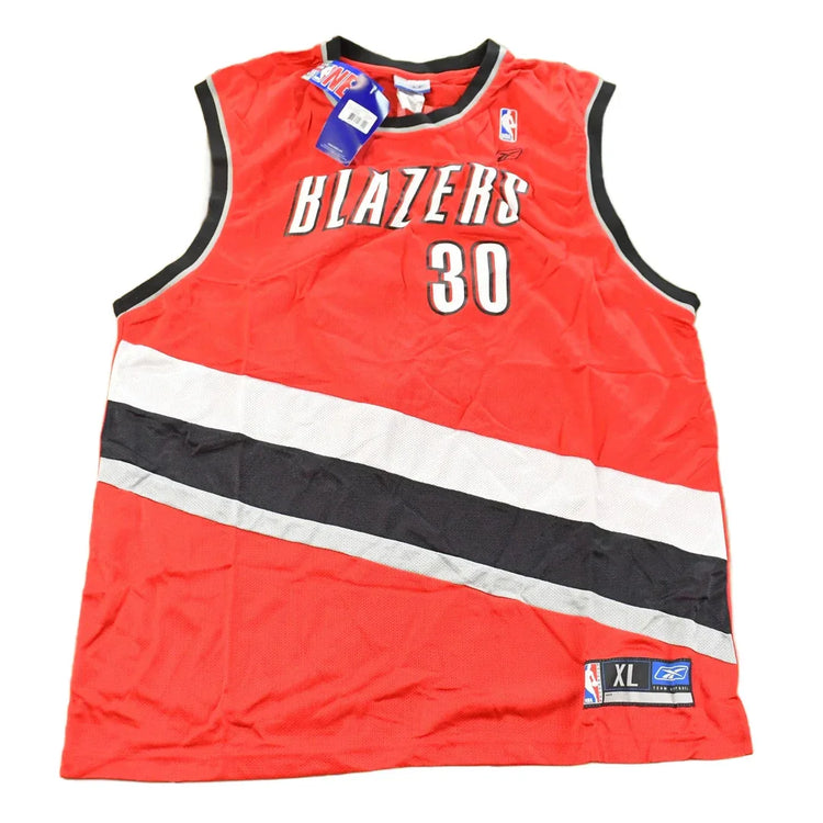 Vintage 2000s Deadstock Rasheed Wallace #30 Portland Trailblazers Reebok NBA Jersey Men's XL / NBA Basketball / Sportswear / Y2K Jersey from propervintagecanada