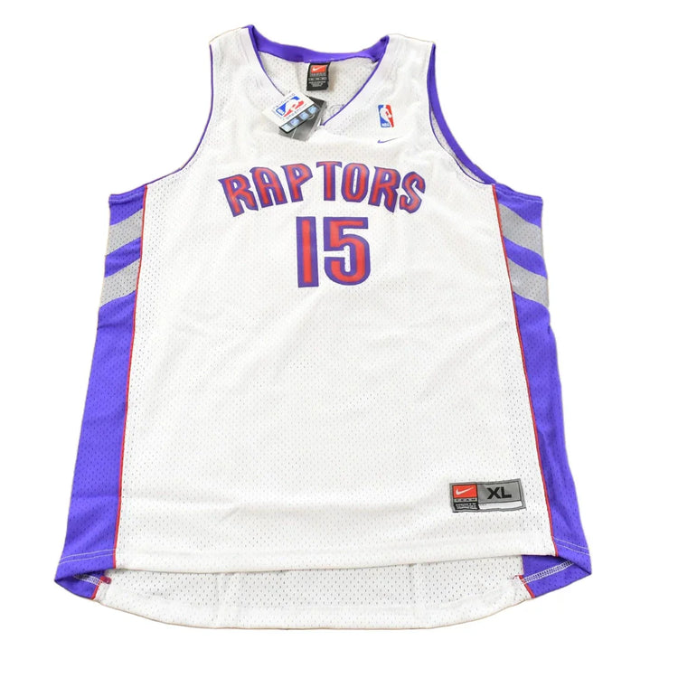 Vintage 2000s Deadstock Vince Carter Toronto Raptors #15 Nike Team Jersey Men's XL / NBA Basketball / Sportswear / Y2K Jersey from propervintagecanada