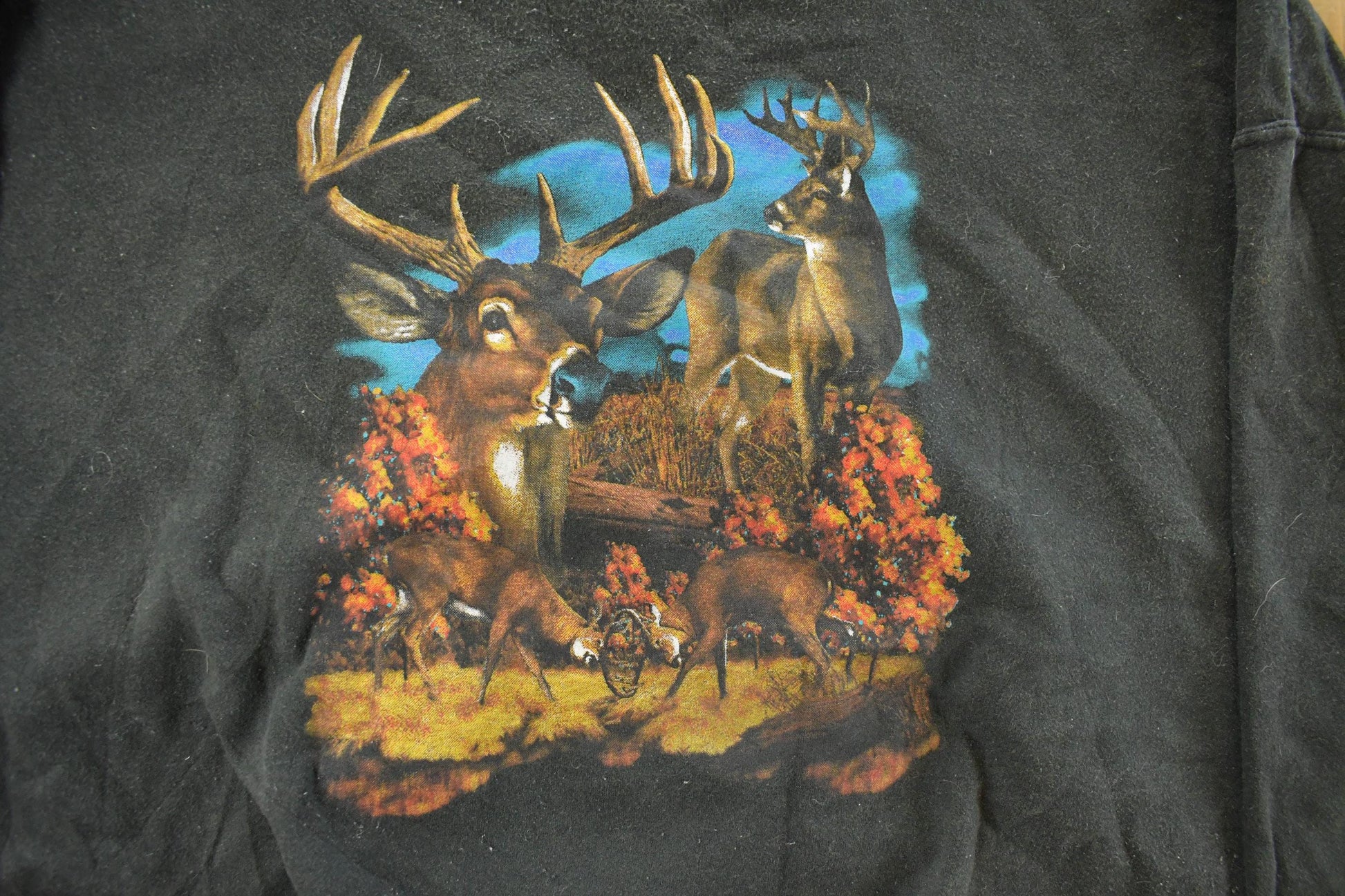 Vintage 2000s Deer Outdoors Crewneck Sweatshirt Men's 3XL from propervintagecanada