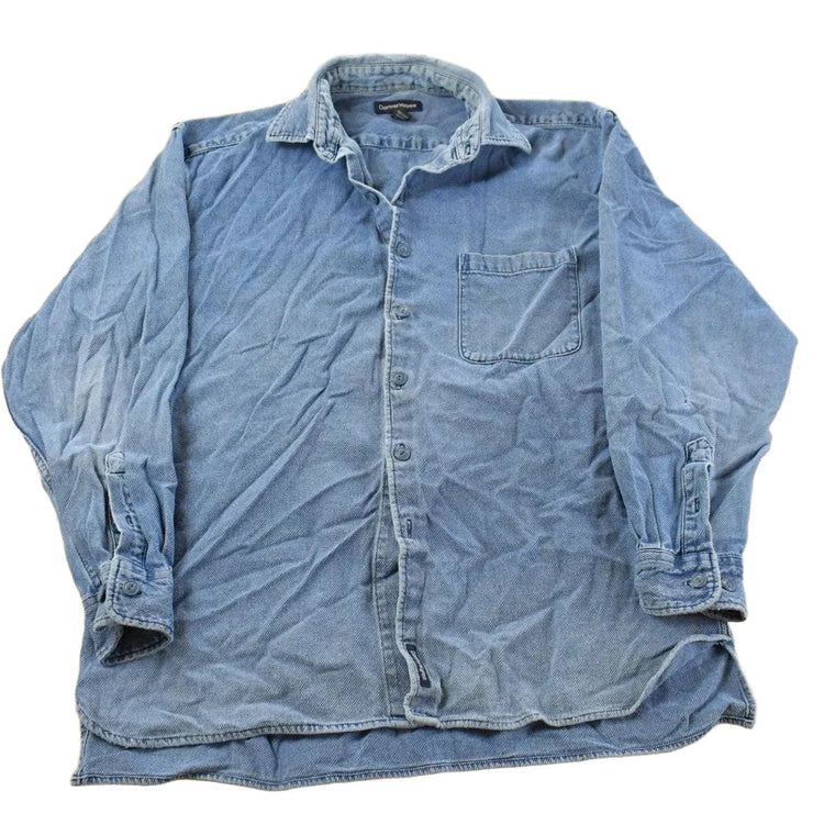 Vintage 2000s Denver Hayes Button Up Shirt Men's XL Men's Large from propervintagecanada