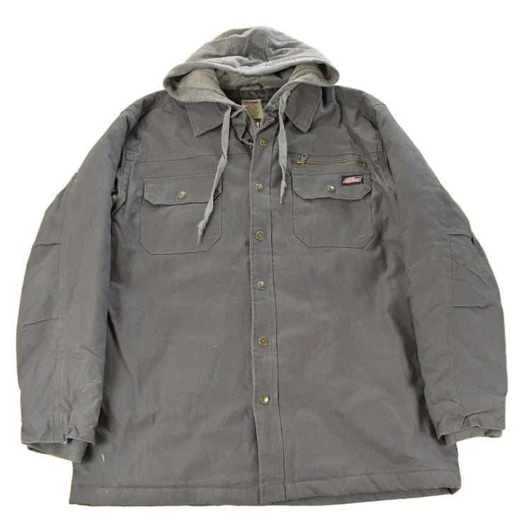 Vintage 2000s Dickies Canvas Hooded Work Jacket Men's Large from propervintagecanada