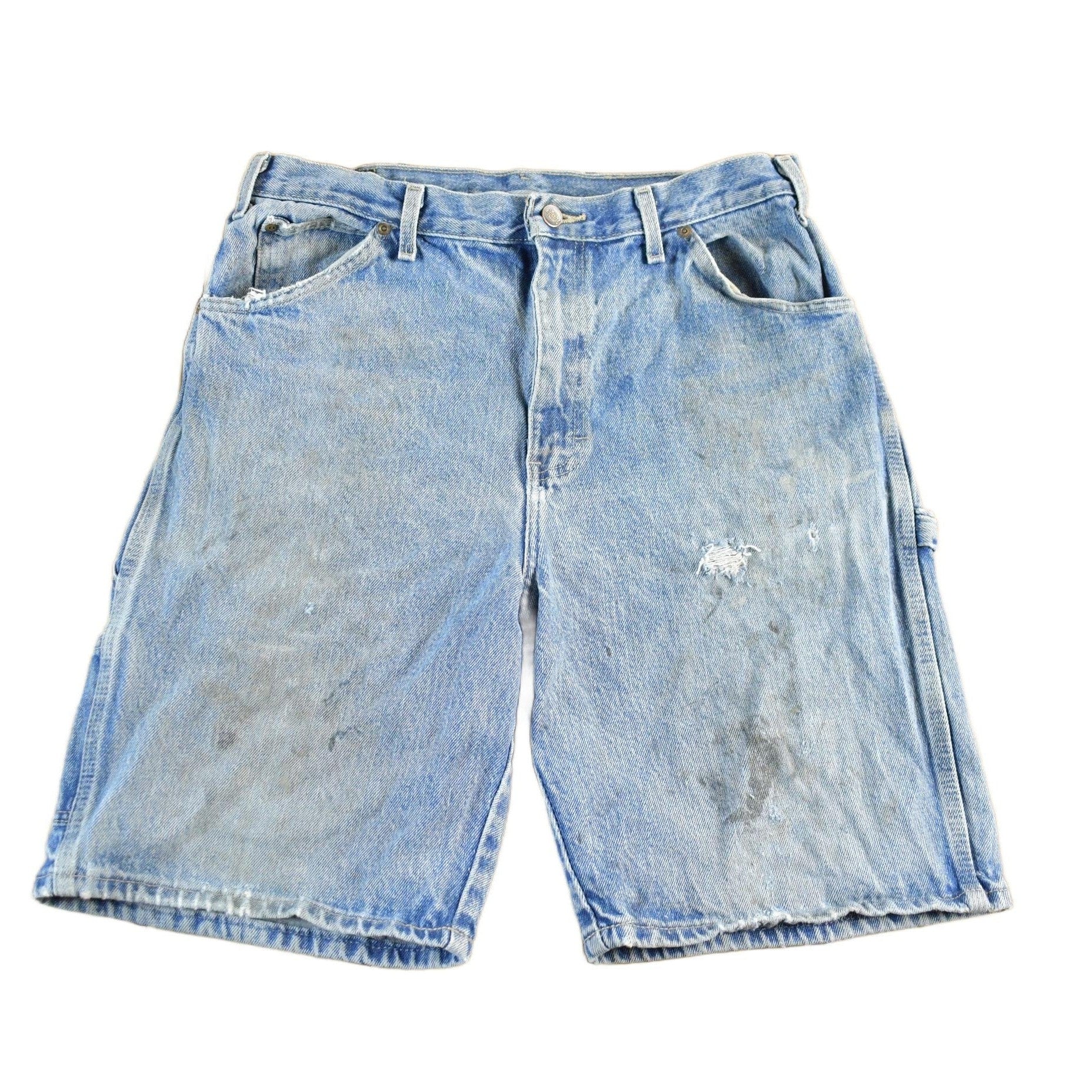 Vintage 2000s Dickies Distressed Denim Shorts Men's 32