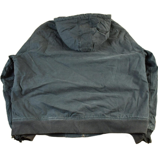 Vintage 2000s Dickies Hooded Canvas Work Jacket Men's 2XL from propervintagecanada