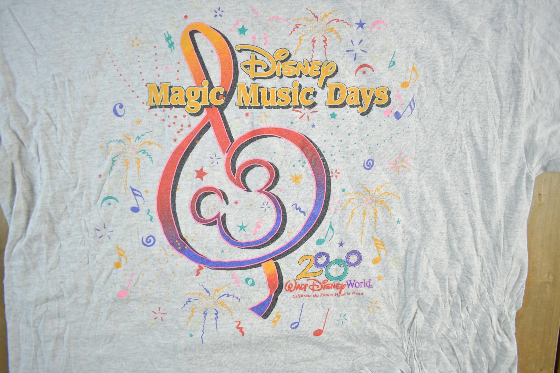 Vintage 2000s Disney Magic Music Days Promo T-Shirt Men's XL
