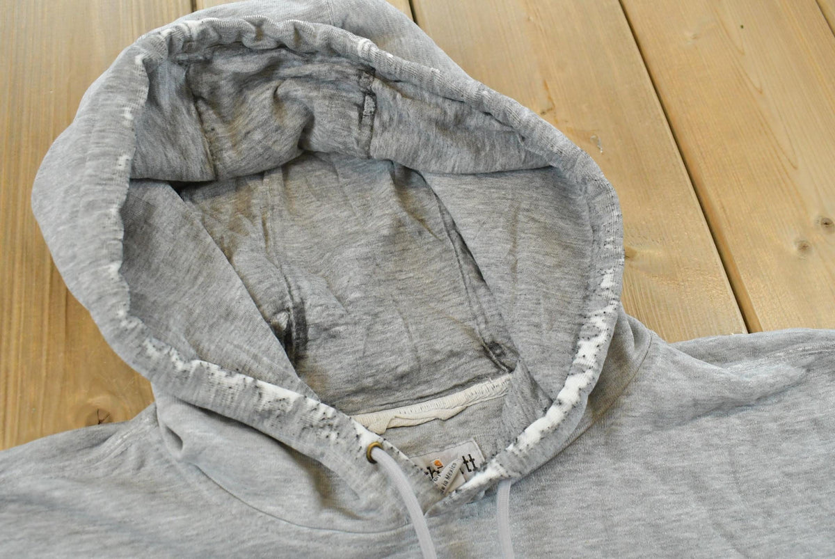 Vintage 2000s Distressed Thrashed Carhartt Hoodie Sweatshirt Men's 3XL from propervintagecanada