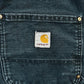 Vintage 2000s Double Knee Riveted Carhartt Dungaree Work Pants Men's Small 29 x 30 from propervintagecanada
