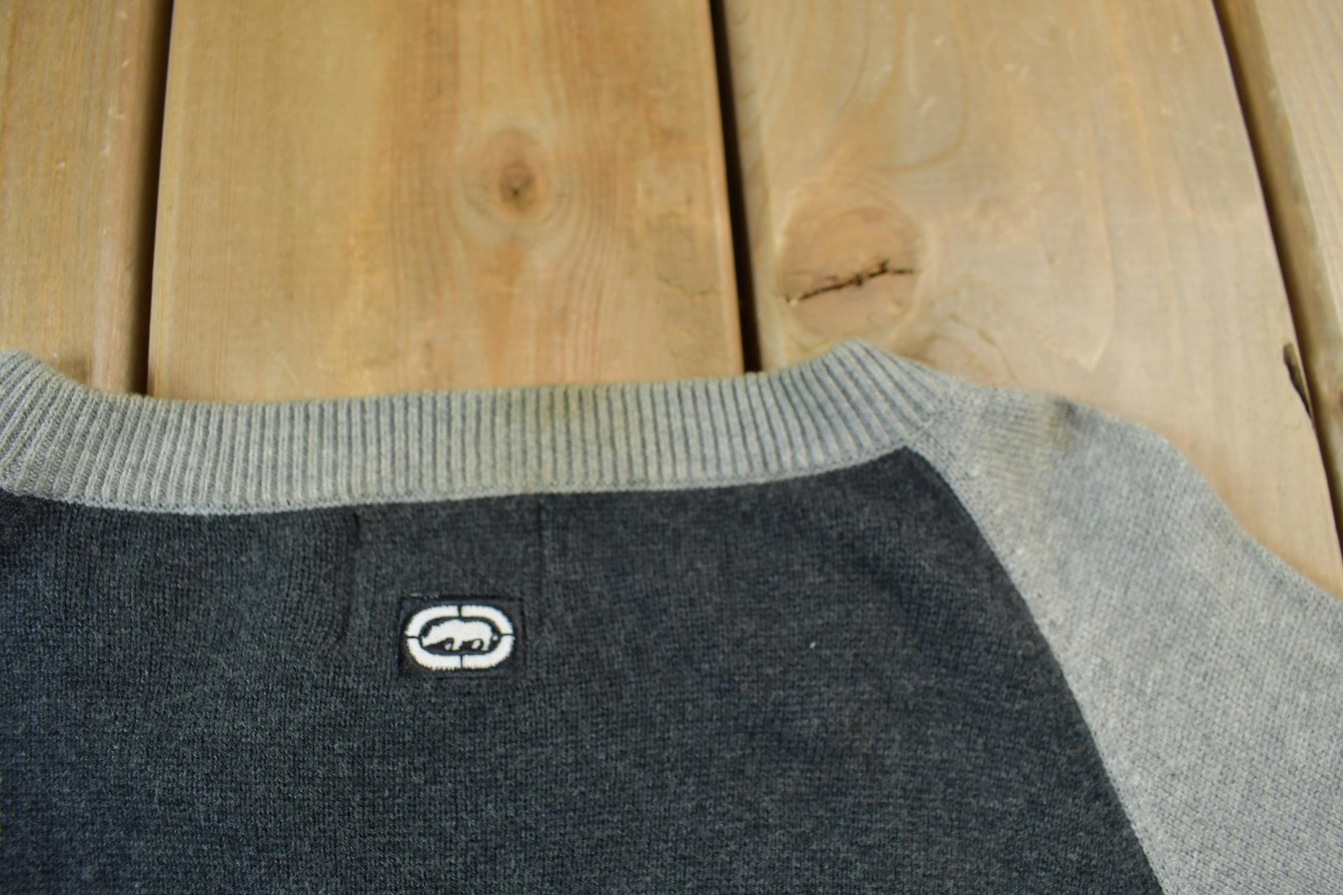 Vintage 2000s Ecko Unlimited Embroidered Long Sleeve T-Shirt Men's XL from propervintagecanada