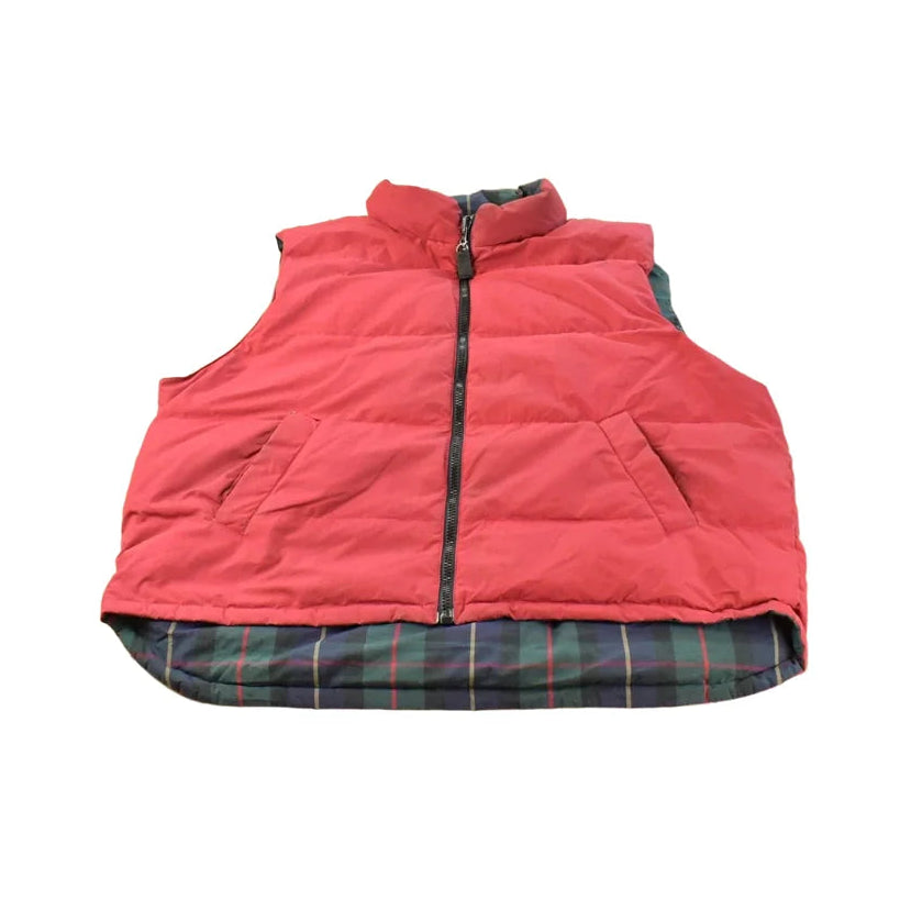 Vintage 2000s Eddie Bauer Reversible Goose Down Puffer Vest Jacket Men's 3XL / Y2K Streetwear / Outdoorsman from propervintagecanada
