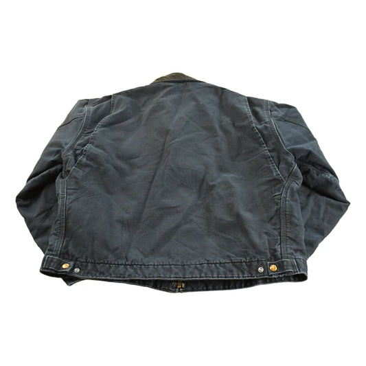 Vintage 2000s Faded Distressed Thrashed Carhartt Blanket Lined Detroit Promotional Jacket Men's XL / Made in USA / 90s Workwear from propervintagecanada