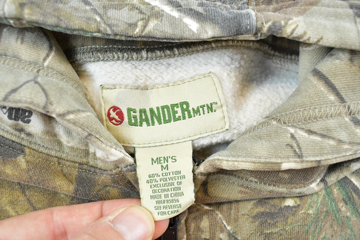 Vintage 2000s Gander Mountain Realtree Camo Full Zip Hoodie Sweatshirt Men's XL from propervintagecanada