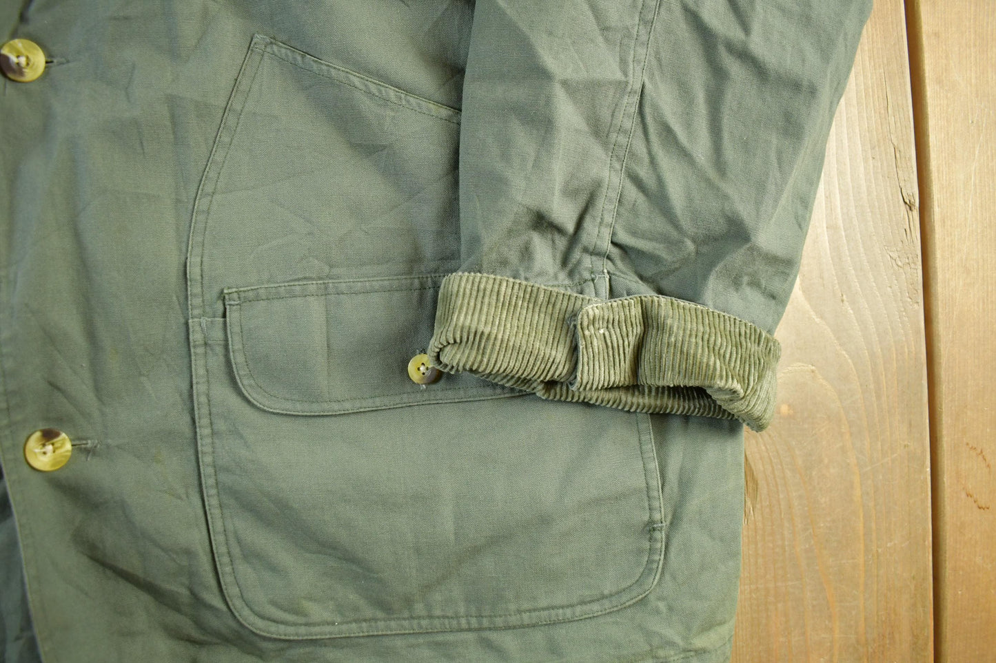 Vintage 2000s Greatland Flannel Lined Barn Chore Coat Men's XL from propervintagecanada