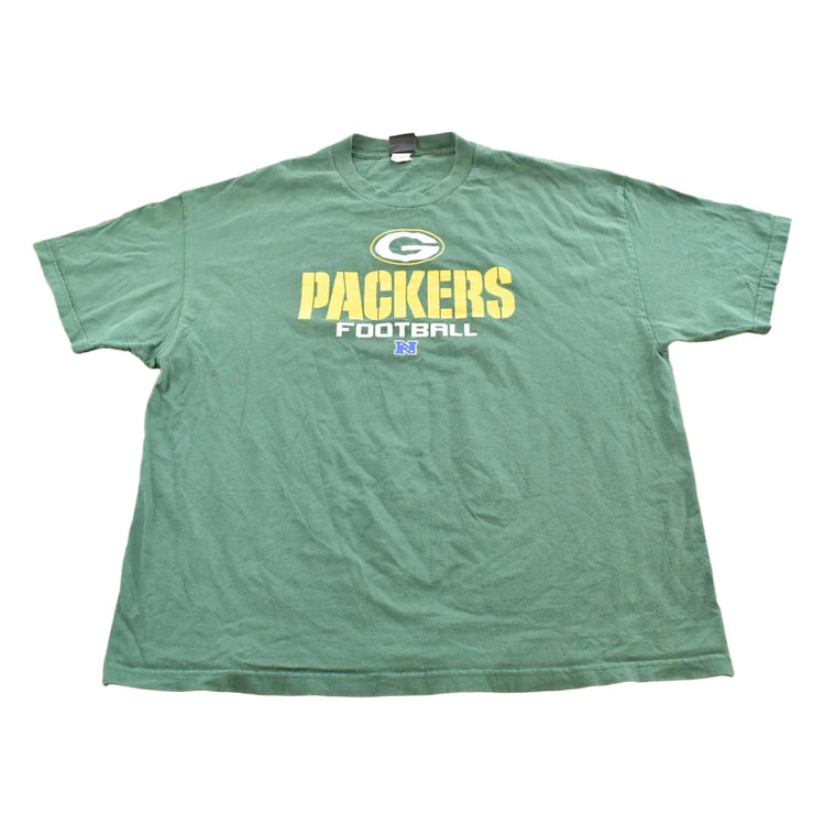 Vintage 2000s Green Bay Packers NFL Graphic T-Shirt Mens 2XL from propervintagecanada