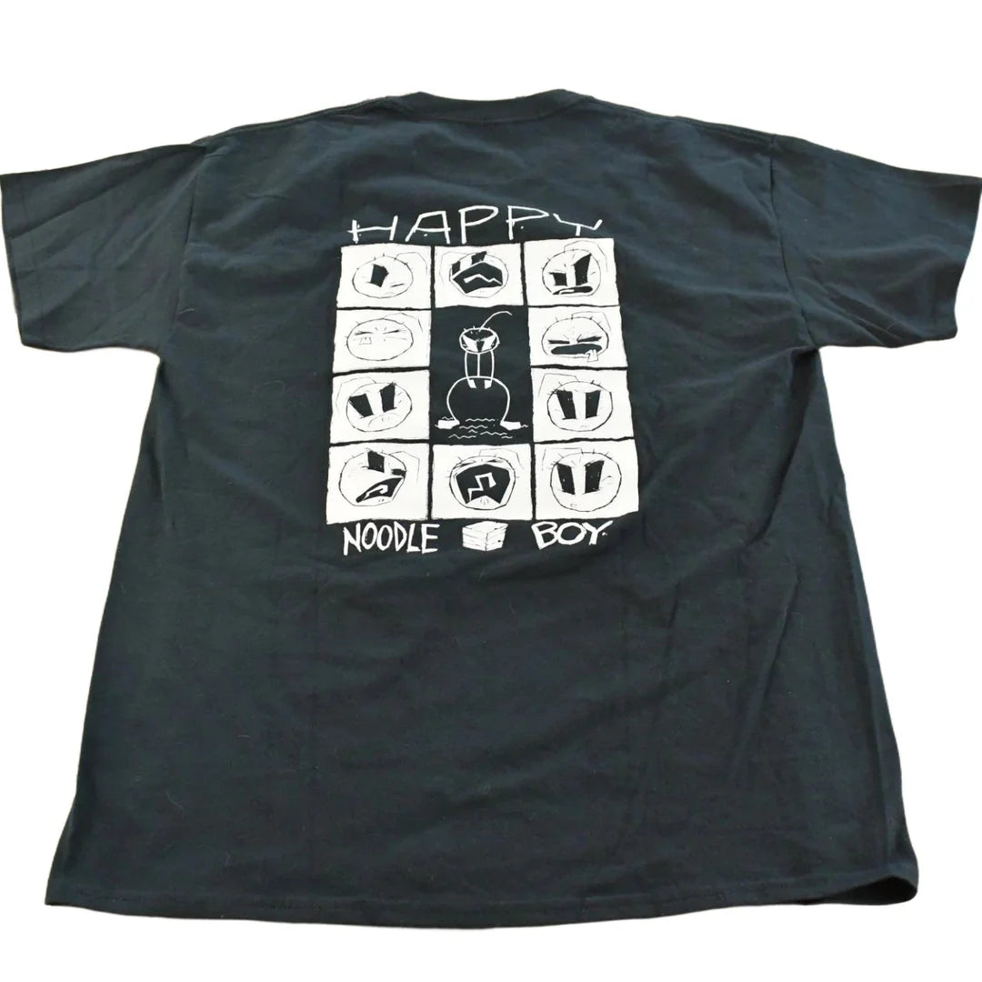 Vintage 2000s Happy Noodle Boy Comic Invader Jhonen Vasquez Graphic T-Shirt Men's L from propervintagecanada
