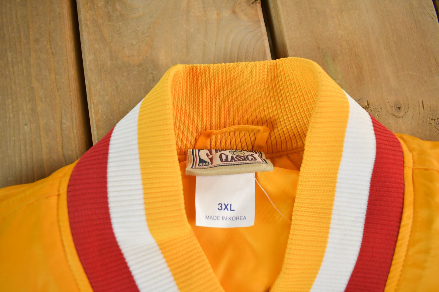 Vintage 2000s Hardwood Classics Atlanta Hawks NBA Basketball Embroidered Snap Button Satin Bomber Jacket Mens 3XL / Y2K Varsity/ Streetwear from propervintagecanada