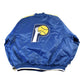 Vintage 2000s Hardwood Classics Indiana Pacers NBA Basketball Embroidered Snap Button Satin Bomber Jacket Mens 3XL / Varsity/ Streetwear from propervintagecanada