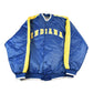 Vintage 2000s Hardwood Classics Indiana Pacers NBA Basketball Embroidered Snap Button Satin Bomber Jacket Mens 3XL / Varsity/ Streetwear from propervintagecanada